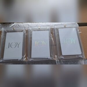 Dior White Joy Cards Elegant Design